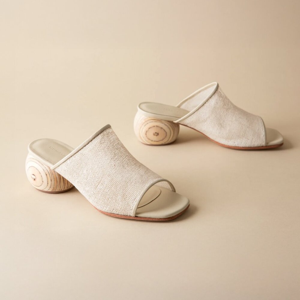HUMA BLANCO Milla Heeled Jute Sandals - Size 41